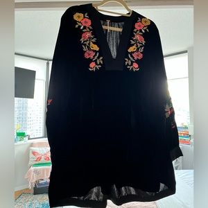 Free people velvet dress
